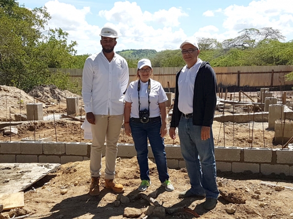 Avanza la construcción Centro de visitantes del Santuario de Mamíferos Marinos Estero Hondo.