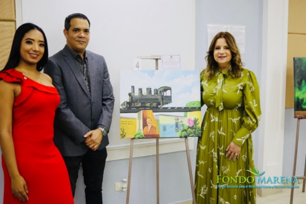 El Fondo MARENA y el Museo Presidente Ramón Cáceres realizan exposición de pintura de la Rosa de Bayahíbe fusionada con la historia mocana en homenaje a la mujer